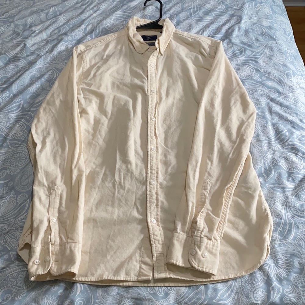 Superdry Corduroy Long Sleeve Button Down Shirt